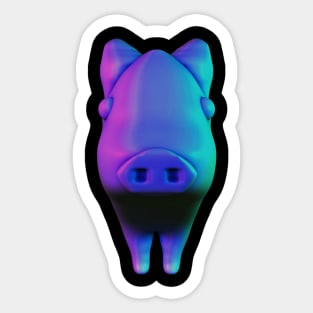 Pig Style Sticker